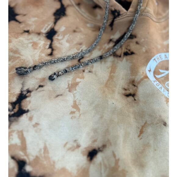 The Arm Bar Soap Company Hoodie Logo Unique Tie Dye Hoodie Men's Sz L - Picture 11 of 13